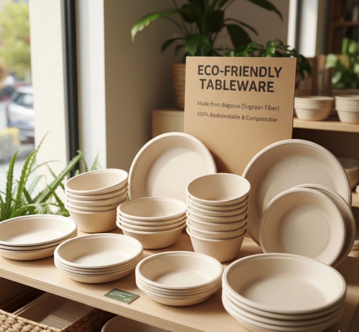 Bagasse Bowls & Plates